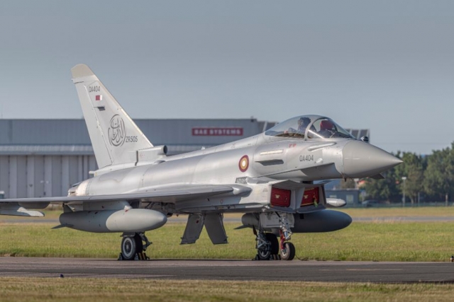 Qatar Takes Delivery of First Typhoon Jet