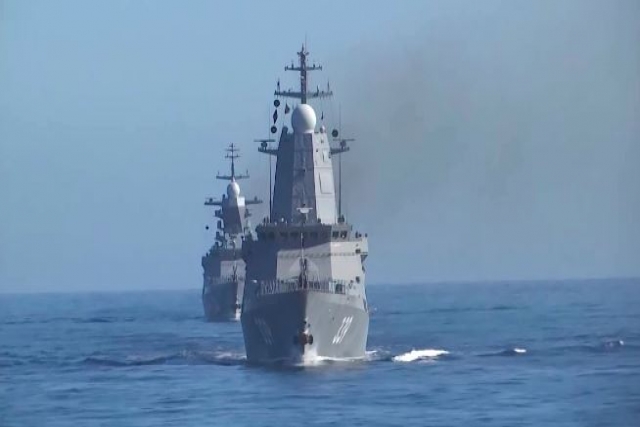 Russian, Chinese Warships Conduct Joint Patrols in the Pacific Ocean
