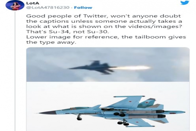 Kyiv Claims Shooting Down two Su-34 Bombers; Russia says it Downed 2 Ukrainian MiG-29 Jets