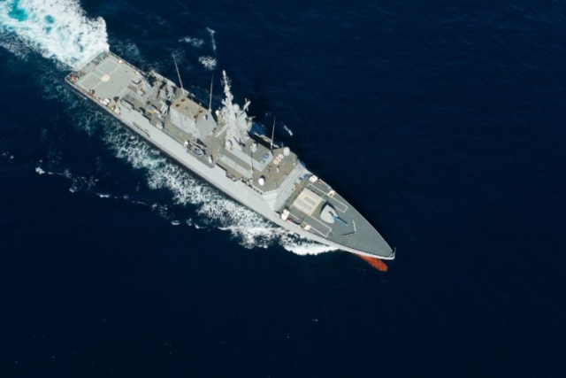 Navantia-built First of Five Corvettes for Saudi Arabian Navy Begins Sea Trials