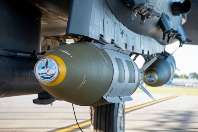 JDAM Strike Destroys Surface Vessel as USAF Tests Low-cost Anti-ship Capability
