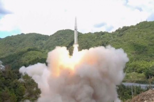 Chinese Ballistic Missiles Flew over Taipei before Landing in Japan’s EEZ