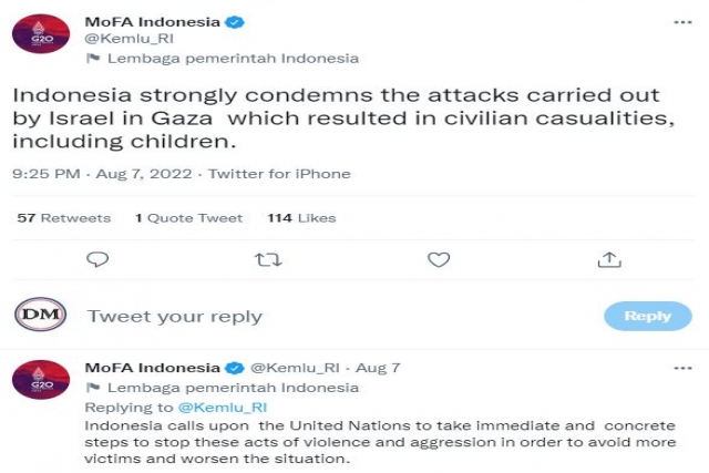 Indonesia Criticizes Ukrainian Envoy over Russia Tweet