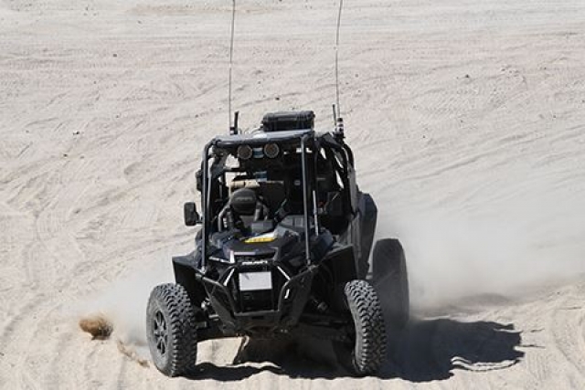 DARPA Testing RACER Driverless Combat Vehicles in Steep Hills