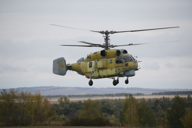World’s First Helo Capable of Putting out Fires at Sub-Zero Temp ‘Ka-32A11BC’ Makes First Flight with New Engine
