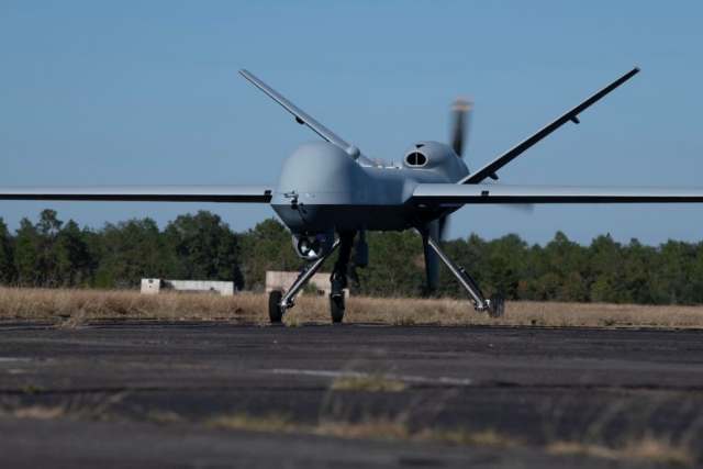 MQ-9s Demo SATCOM Launch & Recovery in U.S.A.F. Exercise
