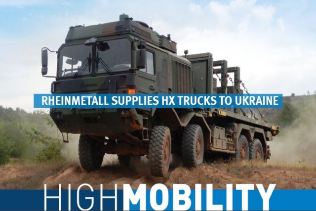 Ukraine will Receive German Logistic Trucks