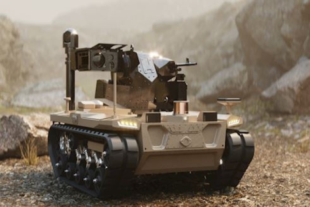 Turkish Military Receives Barkan UGV