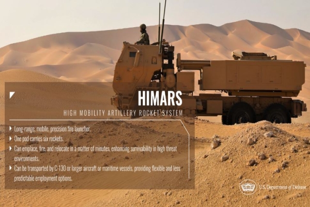 Australia Cleared to Buy M142 HIMARS for $975M