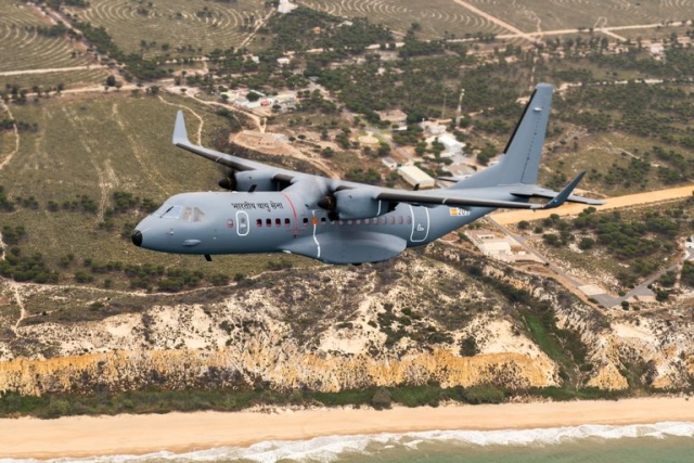 Airbus Delivers First C295 to India