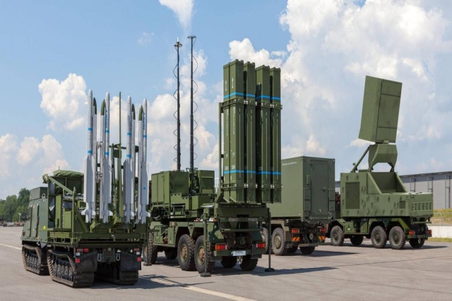 Four IRIS-T Air Defense Systems in Germany Military Aid to Ukraine