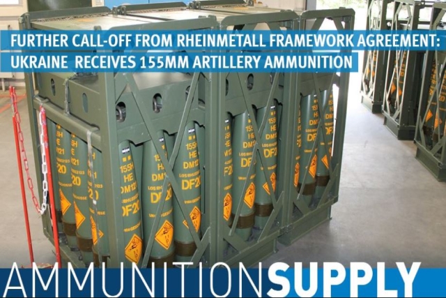 German Bundeswehr Calls Off Rheinmetall Artillery Ammunition for Ukraine