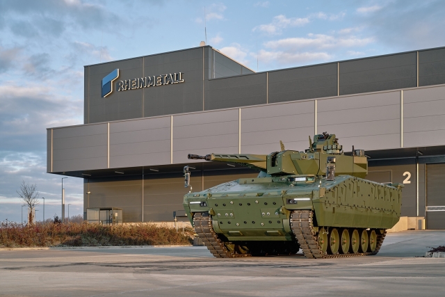 Rheinmetall Hungary Constructs First Lynx KF41 IFV in Zalaegerszeg Plant