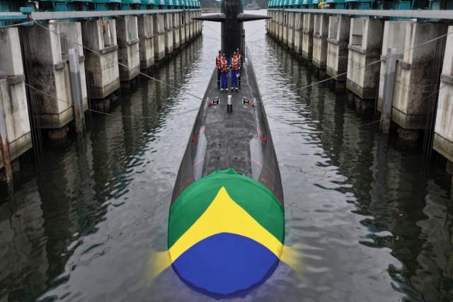 Naval Group Launches Third Brazilian Scorpene Submarine