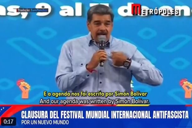 Venezuela’s President Maduro Proposes Brazilian-Led Liberation of Puerto Rico