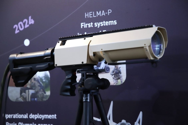 French Firm CILAS Unveils Portable Laser Rifle Prototype