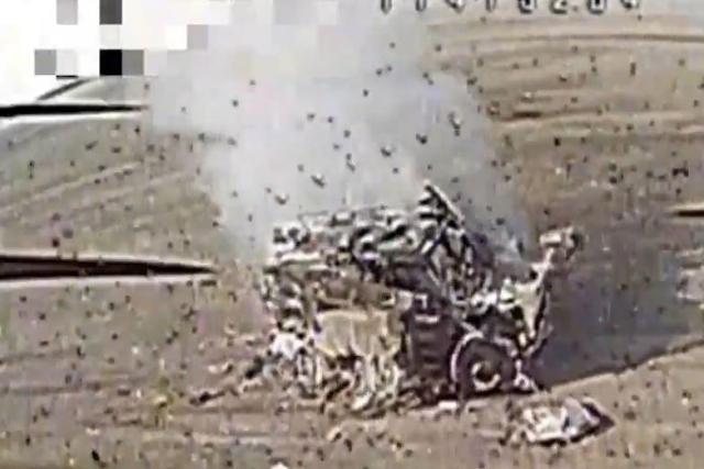 Russia Burns Ukraine’s U.S.-Made MaxxPro APC Using FPV Drones