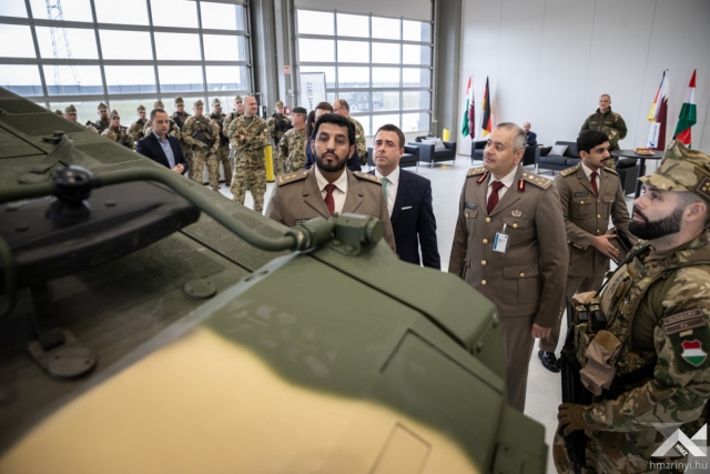 Qatari Delegation Discusses Lynx Armored Fighting Vehicle Cooperation with Rheinmetall Hungary