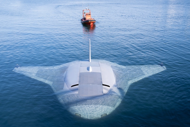 Northrop Grumman’s Manta Ray UUV Prototype Completes In-Water Testing 