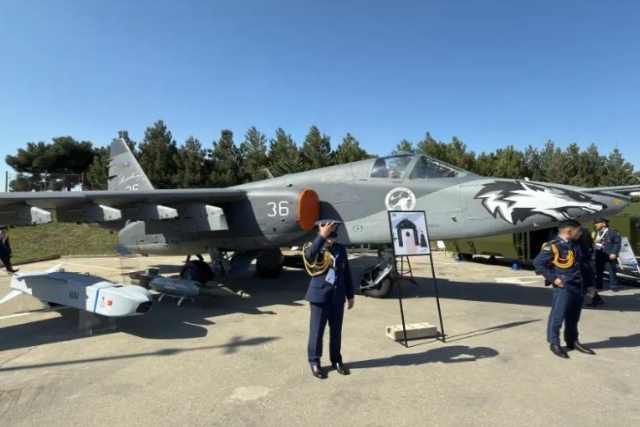 Turkish TUSAS Transforms Azerbaijan's Su-25 Fighter to Carry Gliding Bombs, Cruise Missiles