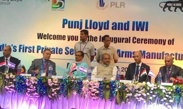 India's Punj Lloyd, Israel's IWI Inaugurate Small Arms Manufacturing Plant In India