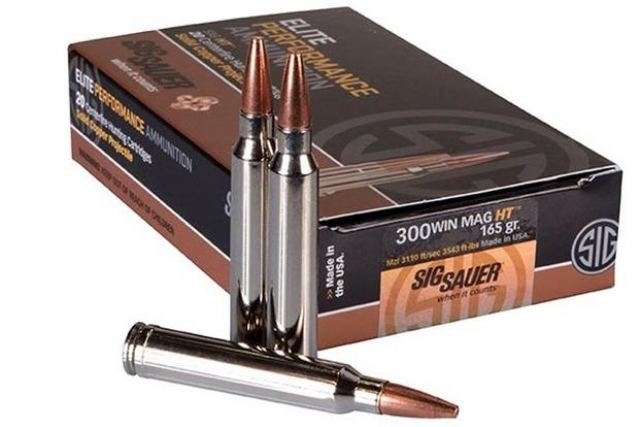 US Army Procures Sig Sauer .300 Win Mag Ammo
