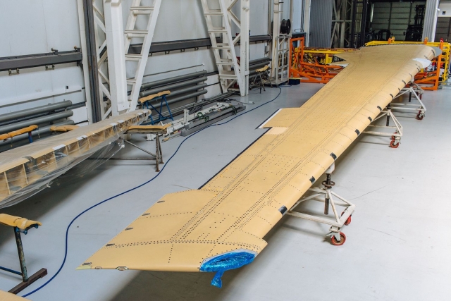 Russian-made Composite MC-21 Wing Box Clears Strength Tests