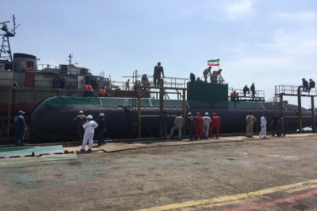 Overhauled Ghadir Submarine Joins Iranian Navy’s Flotilla