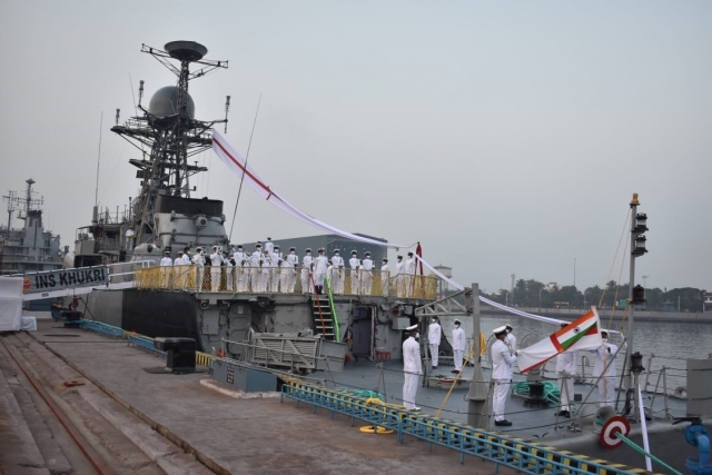 Indian Navy Decommissions INS Khukri, First of Indigenously-built Missile Corvettes