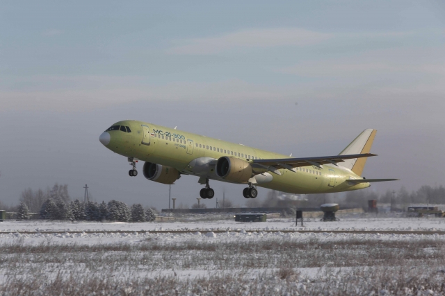 Fourth Irkut MC-21 Plane Completes Maiden Flight 