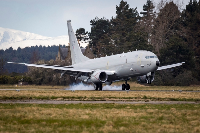 Boeing Delivers Second P-8A MPA to UK Royal Air Force