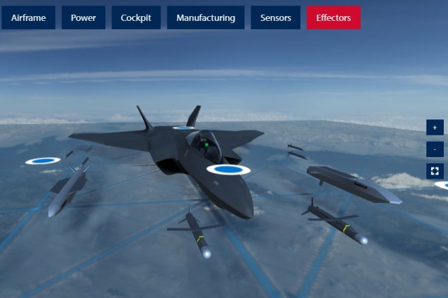 UK Air Force Reveals 3D Model of 'Tempest' Fighter Jet, LANCA Unmanned Aircraft