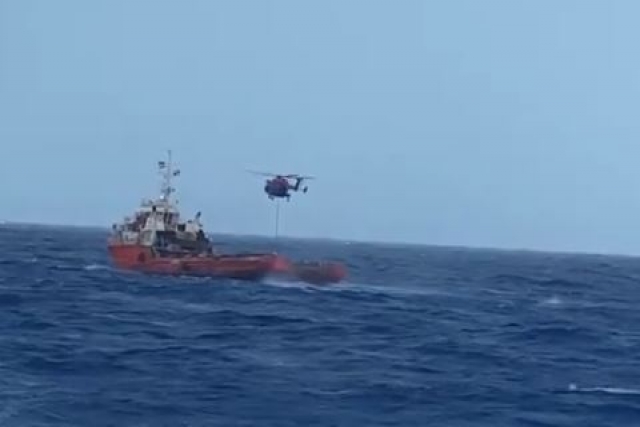 HAL's Helicopters in Japanese Ship Rescue Mission off Mauritius