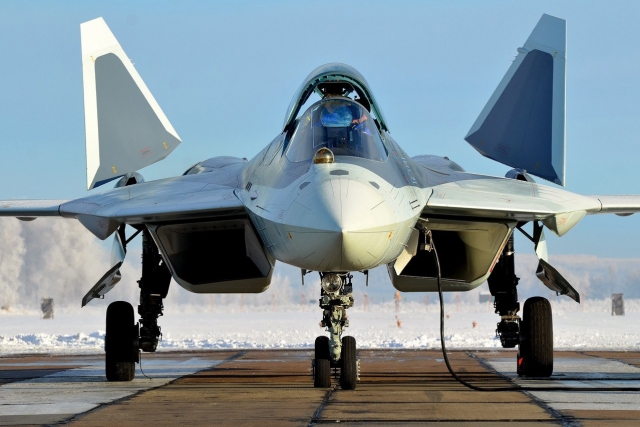 First Serially Produced Su-57 Jet Delivered to Russian MoD