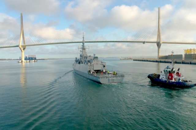 Navantia-built First of Five Corvettes for Saudi Arabian Navy Begins Sea Trials