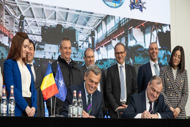 GDELS, Romania’s ROMARM Agree on Local Production of Wheeled Armored Vehicles