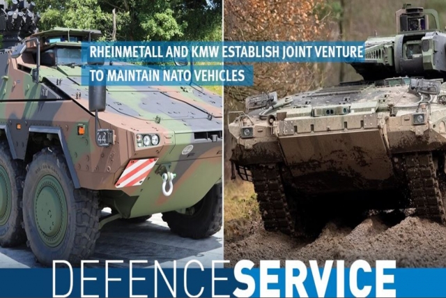 Rheinmetall, KMW Form JV in Lithuania to Maintain NATO Armored Vehicles