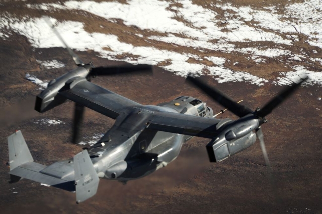 U.S.A.F. Grounds Osprey Tiltrotor Aircraft after Clutch Problem: Report