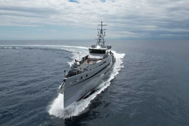 Damen Shipyards Delivers Drone-carrying Fast Patrol Vessel to Italian Maritime Agency