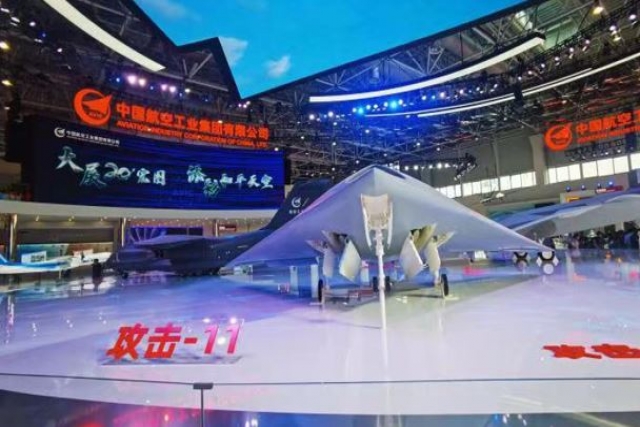 China Projects Air Dominance Role for GJ-11 Stealth UAV