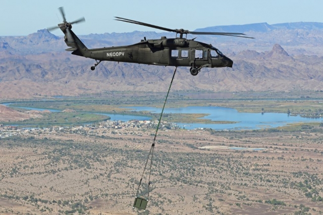 American Black Hawk Helicopter Performs SAR Mission Autonomously