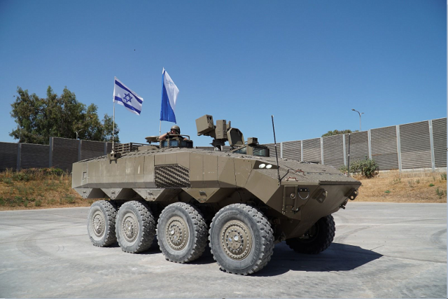 New Israeli APC to be based on Oshkosh Chassis