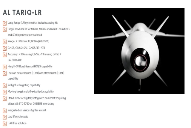 U.A.E. Armed Forces Order EDGE’s Upgraded Al Tariq-LR Precision-Guided Munitions