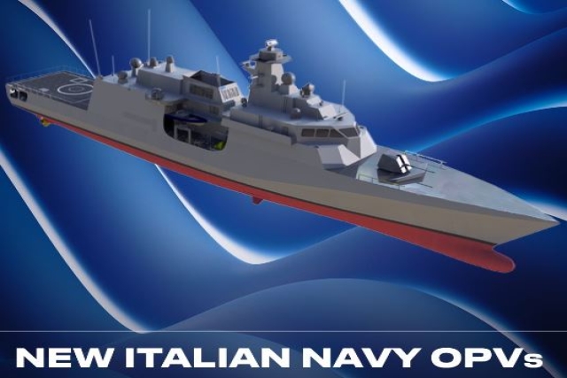Fincantieri-Leonardo JV Bags €925 Million Italian Offshore Patrol Vessel Contract