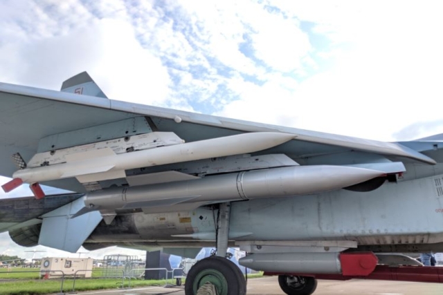 Russian Su-57 Fighter Gets New 300 km-Range Compact Air-to-Air Missile