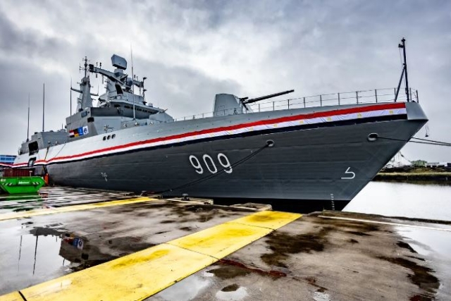 Egyptian Navy Receives Third MEKO A-200 EN Frigate from Thyssenkrupp