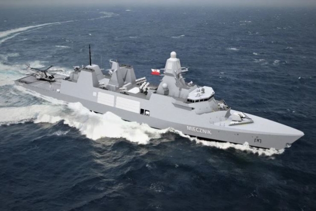 MBDA's Sea Ceptor for Poland's Miecznik Frigates