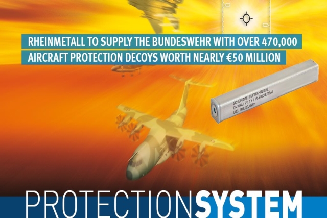 Rheinmetall Secures €50M to Supply Bundeswehr with Aircraft Protection Decoys