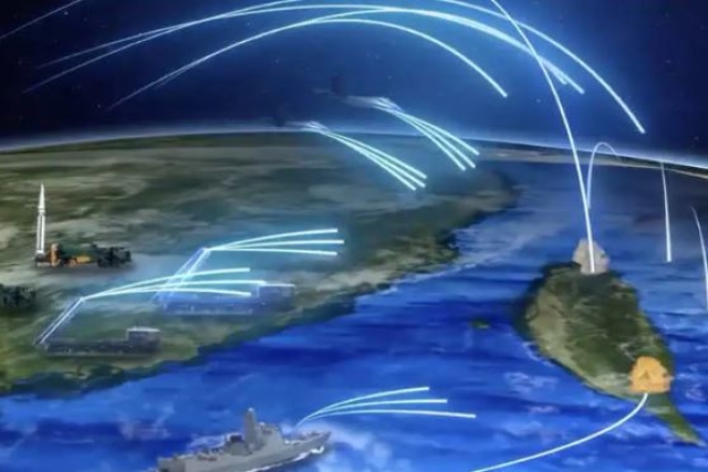 China Releases 3D Animation of Missile Strike on Taiwan