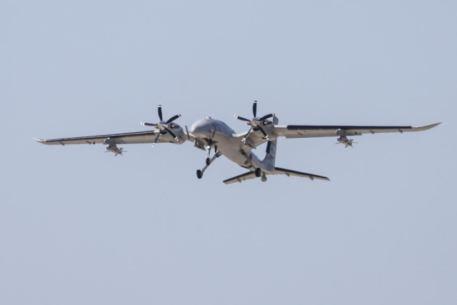 Baykar’s Akinci Drone Fires AI-enabled Mini Cruise Missile